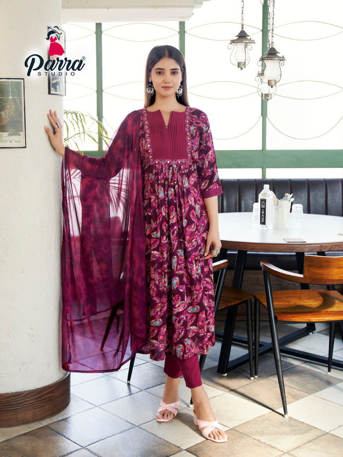 Rangaat By Parra Studio Viscose Designer Kurti With Bottom Dupatta Wholesale Shop In Surat
